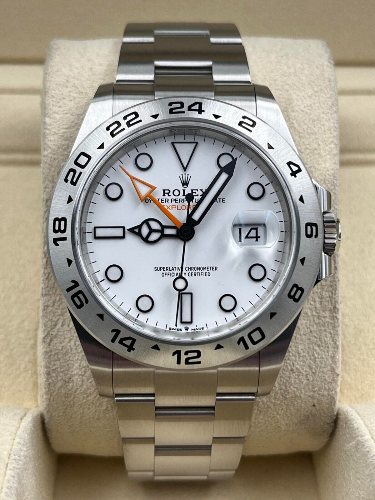 Rolex Explorer II 42mm White Dial Stainless Steel 226570 Box & Papers 2025
