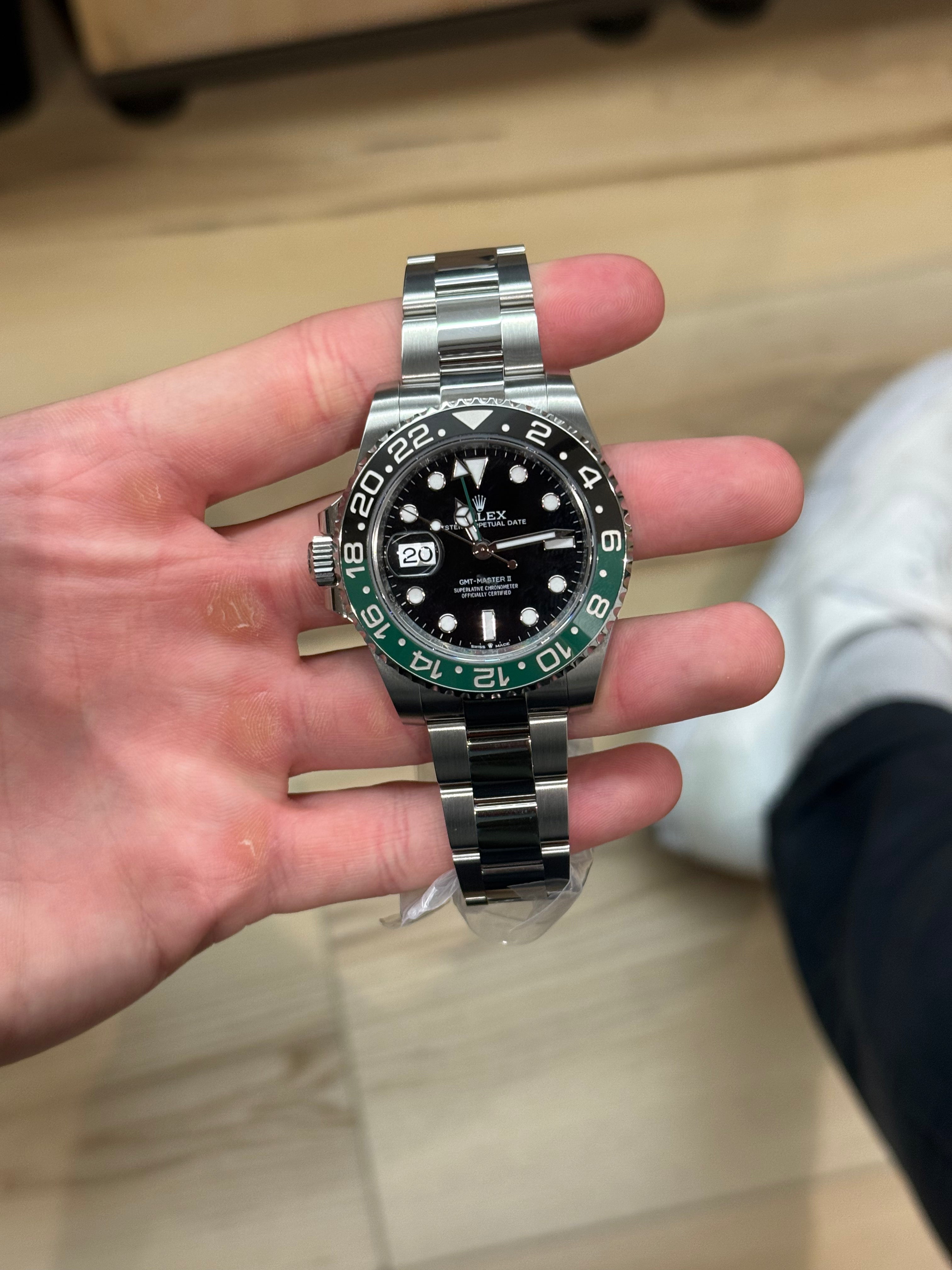 Rolex GMT-Master II Sprite Oyster Bracelet 126720VTNR Box & Papers 2025
